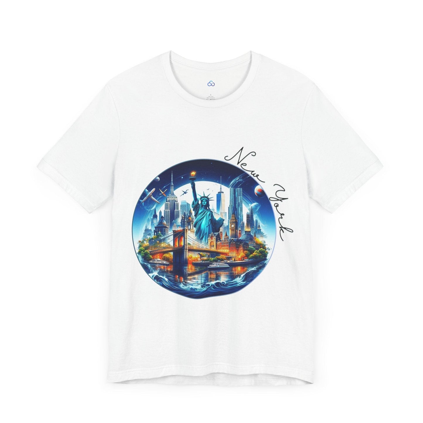 Printify T-Shirt NYC Cloud Tshirt