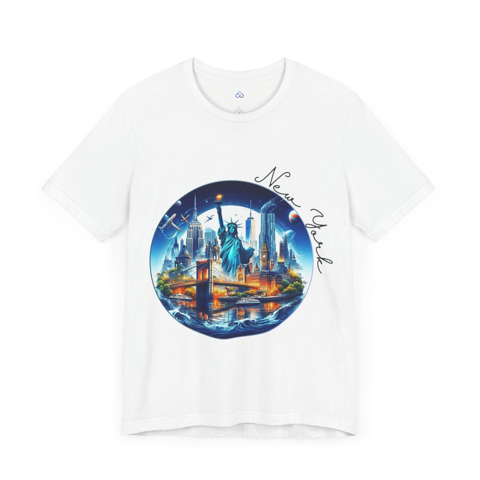 Printify T-Shirt NYC Cloud Tshirt