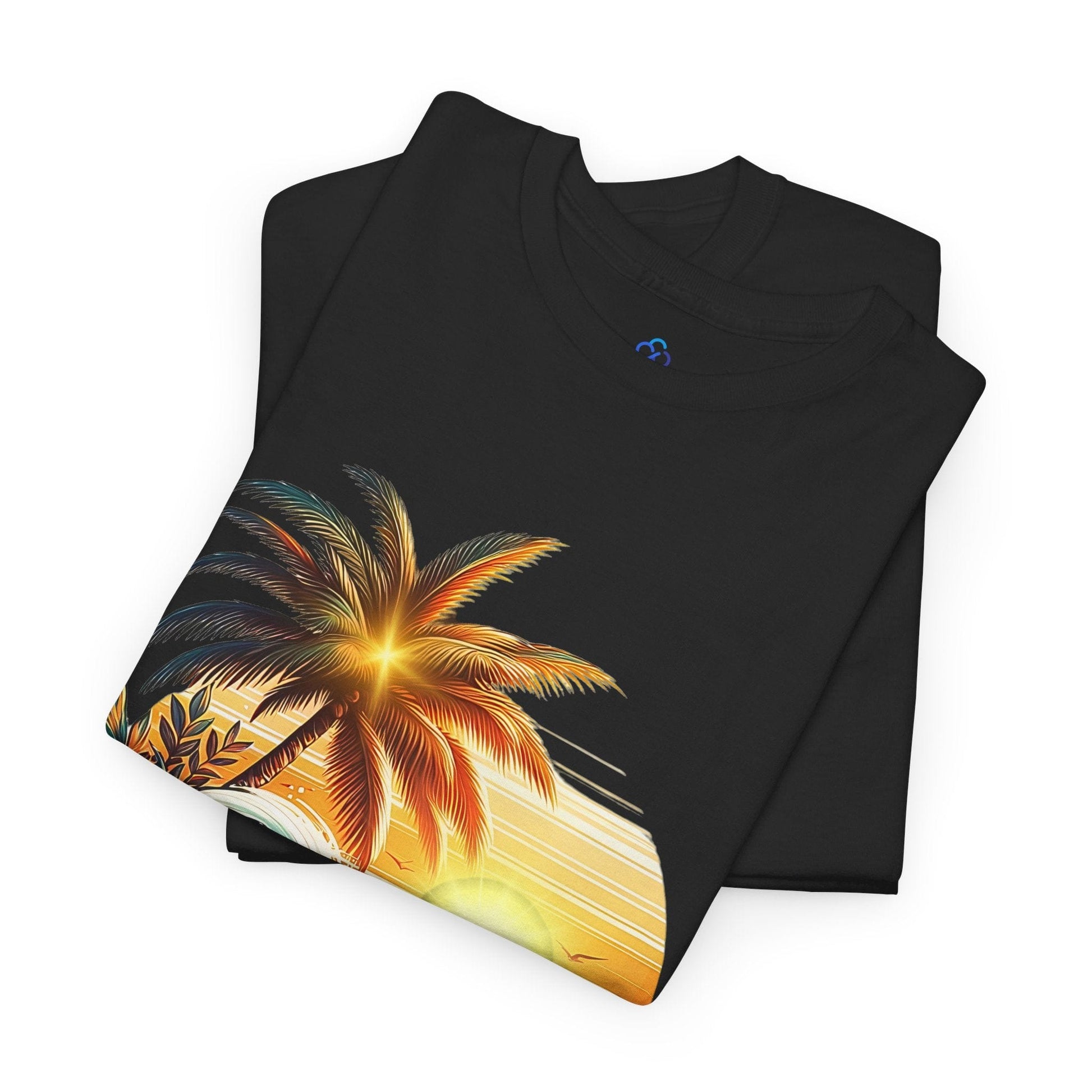 Printify T-Shirt Palm Wave Paradise Classic Tshirt