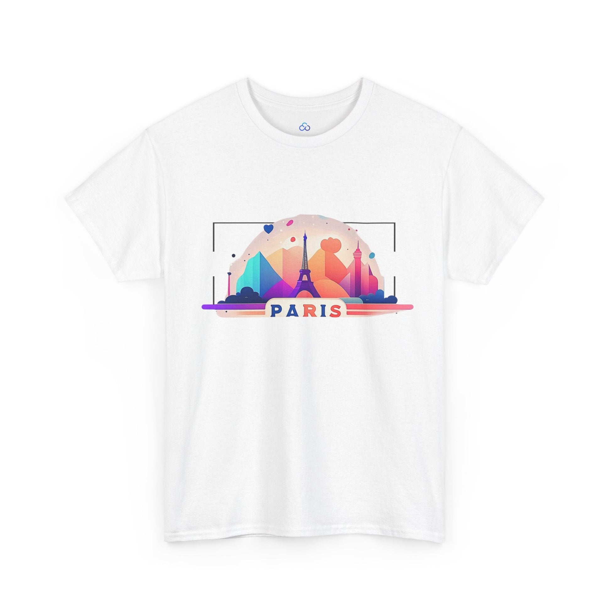 Printify T-Shirt Paris Love Classic Tshirt