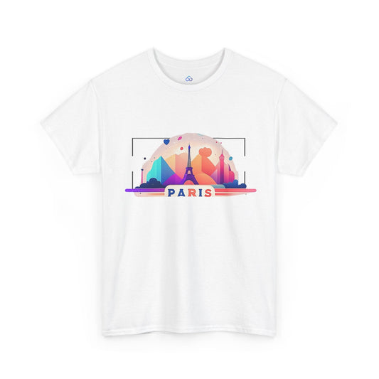 Printify T-Shirt Paris Love Classic Tshirt