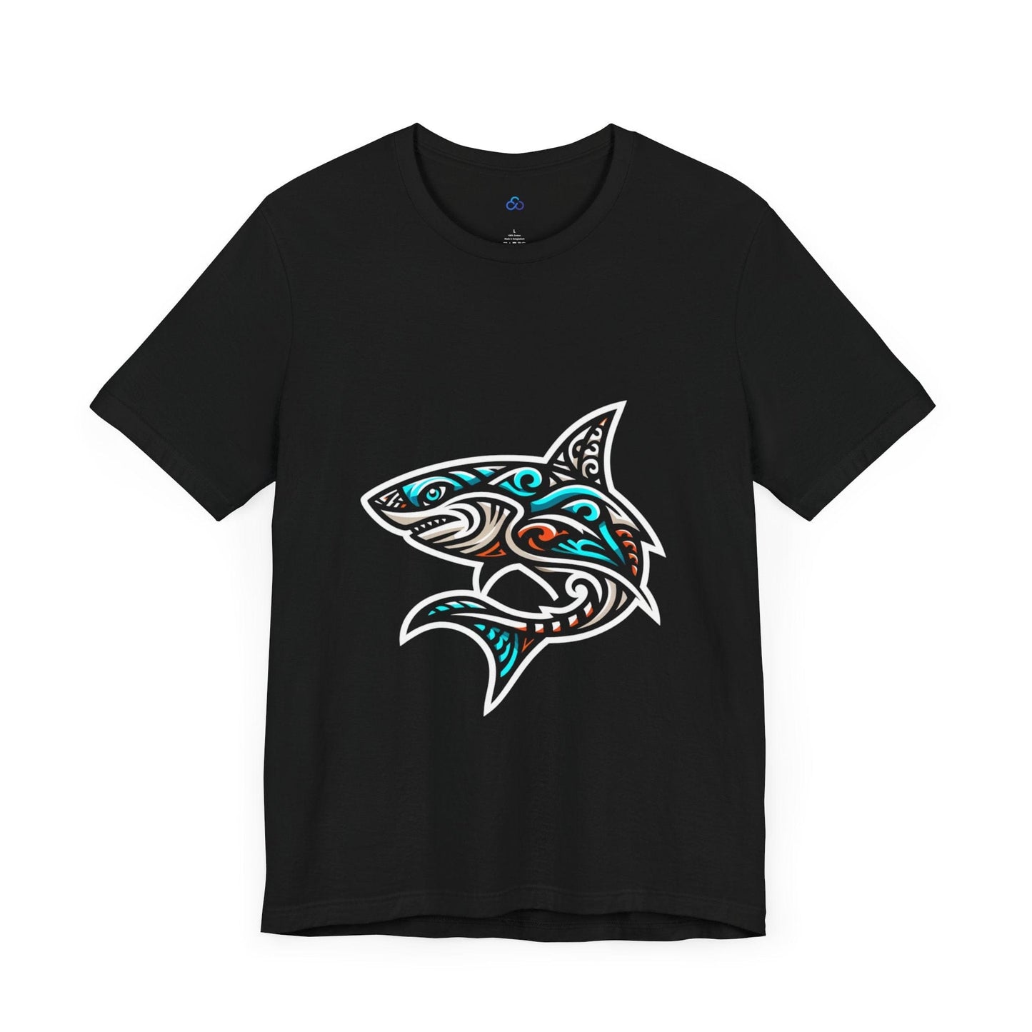 Printify T-Shirt Shark Spirit Cloud Tshirt