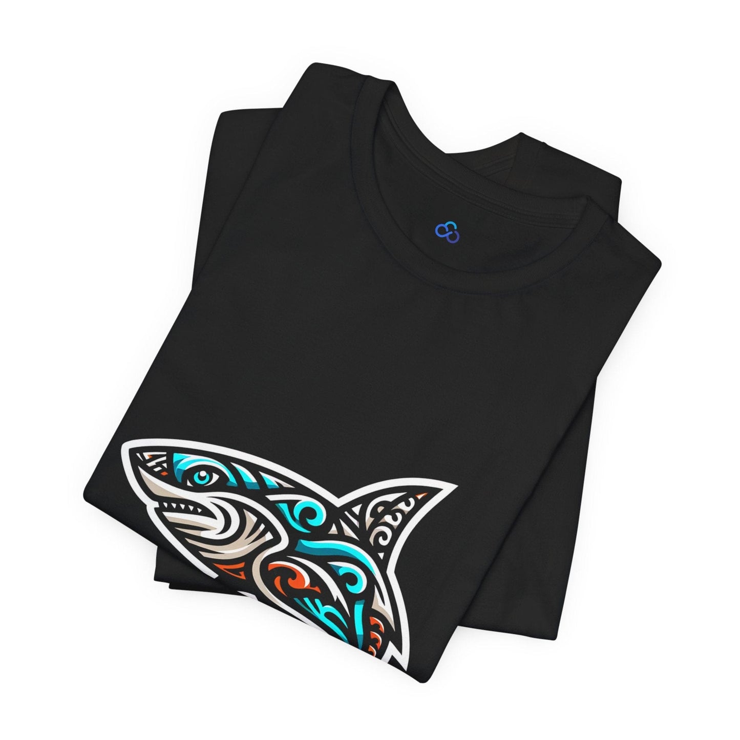 Printify T-Shirt Shark Spirit Cloud Tshirt