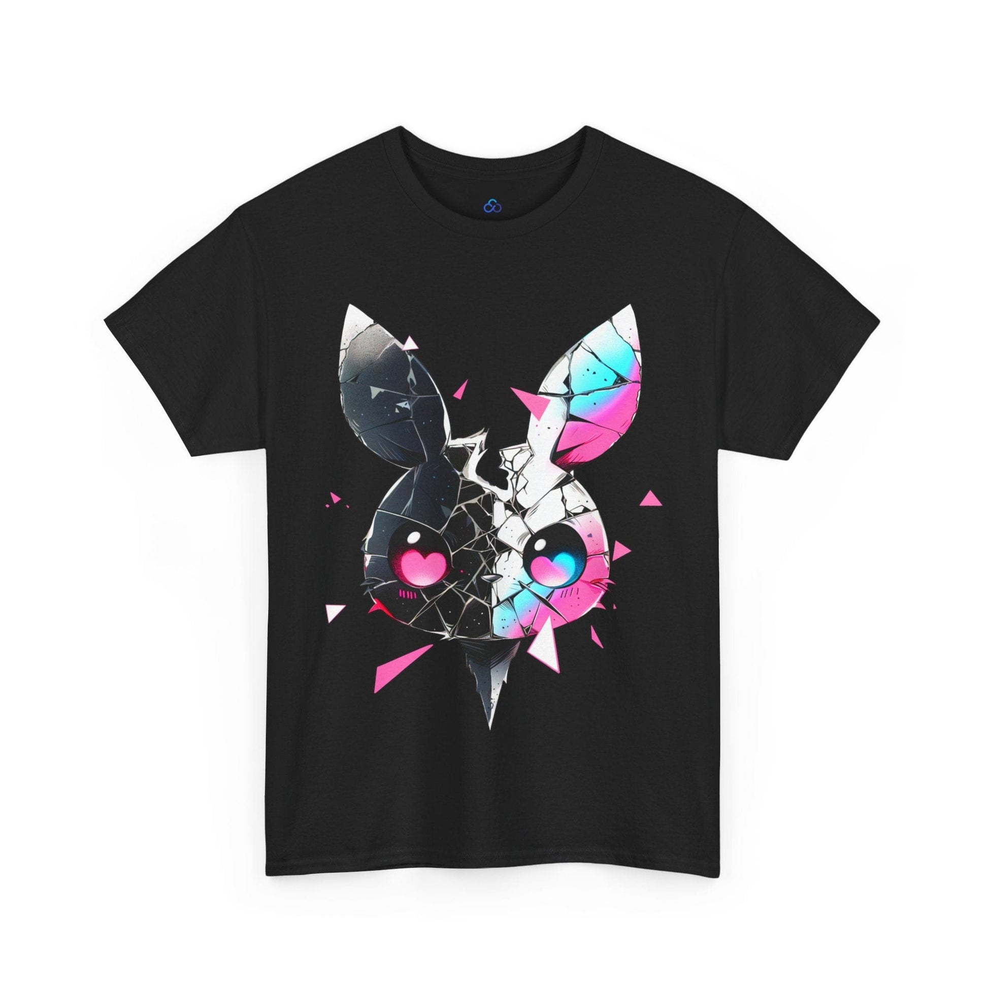 Printify T-Shirt Shattered Bunny Classic Tshirt