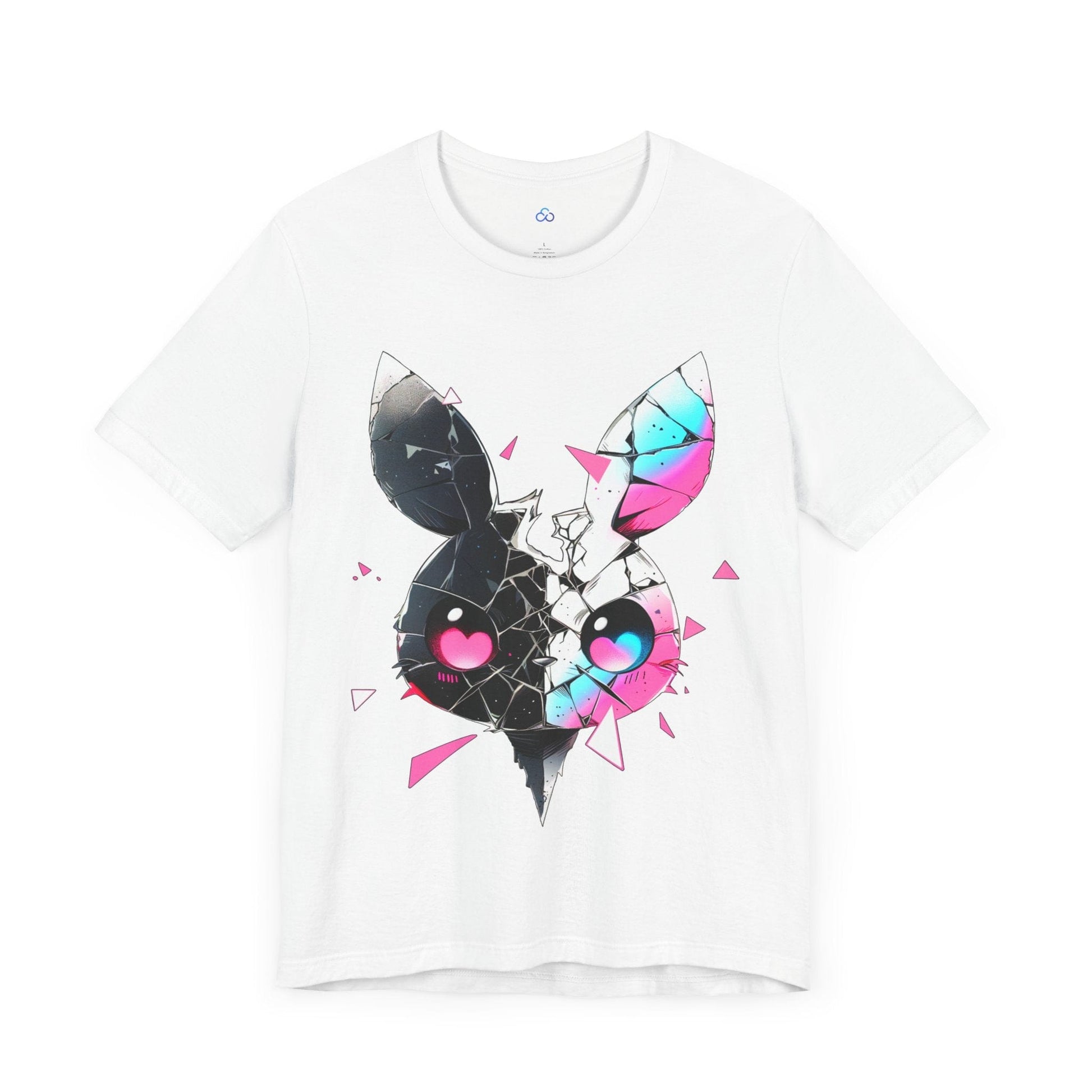 Printify T-Shirt Shattered Bunny Cloud Tshirt