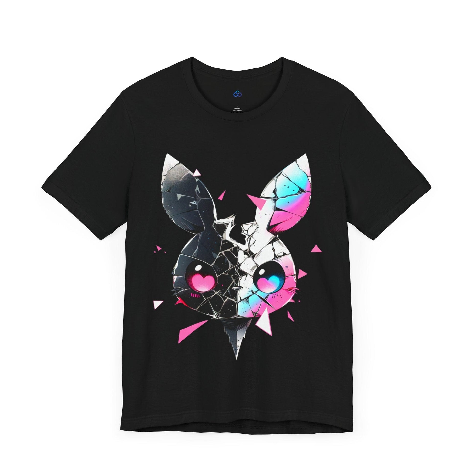 Printify T-Shirt Shattered Bunny Cloud Tshirt