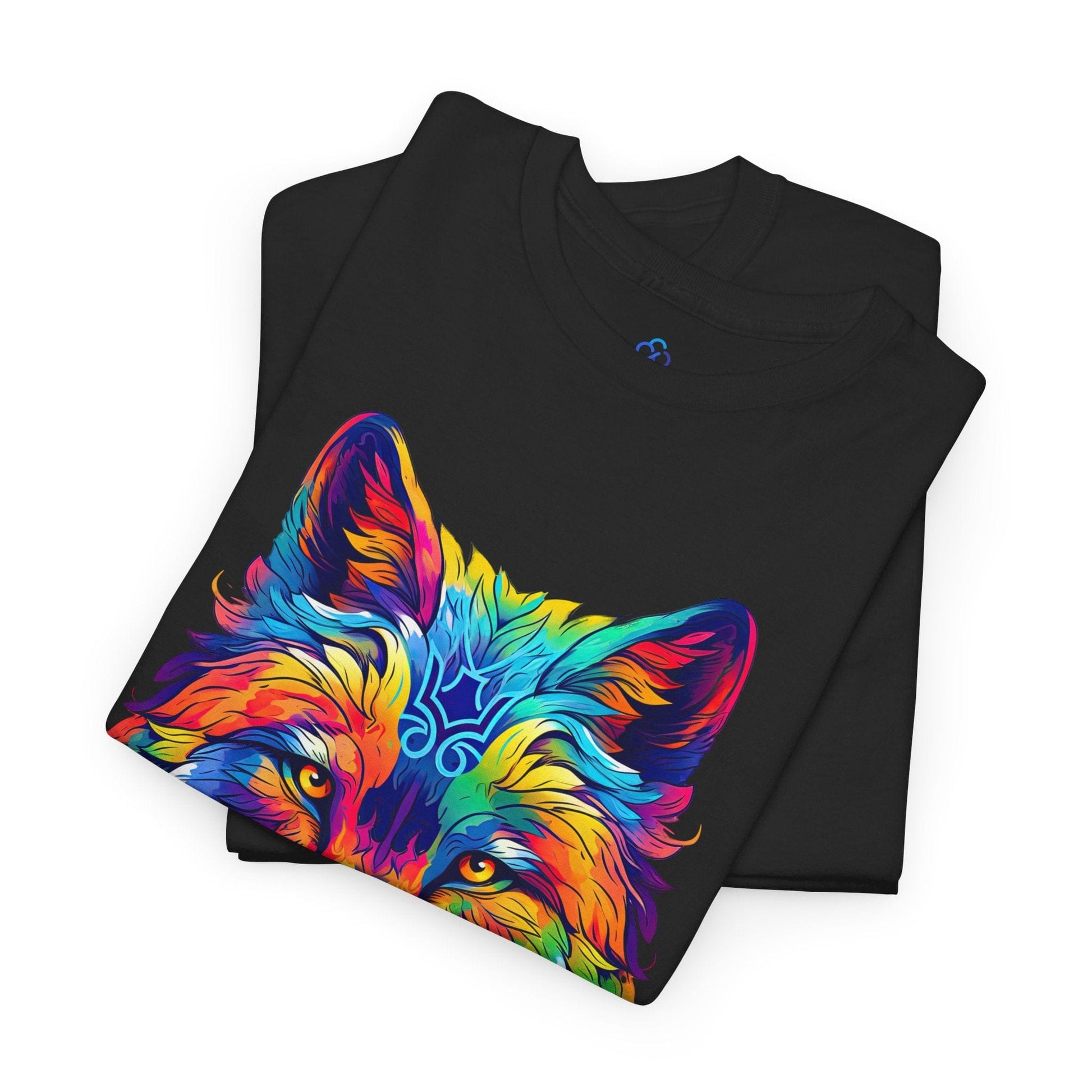 Printify T-Shirt Spectral Wolf Classic Tshirt