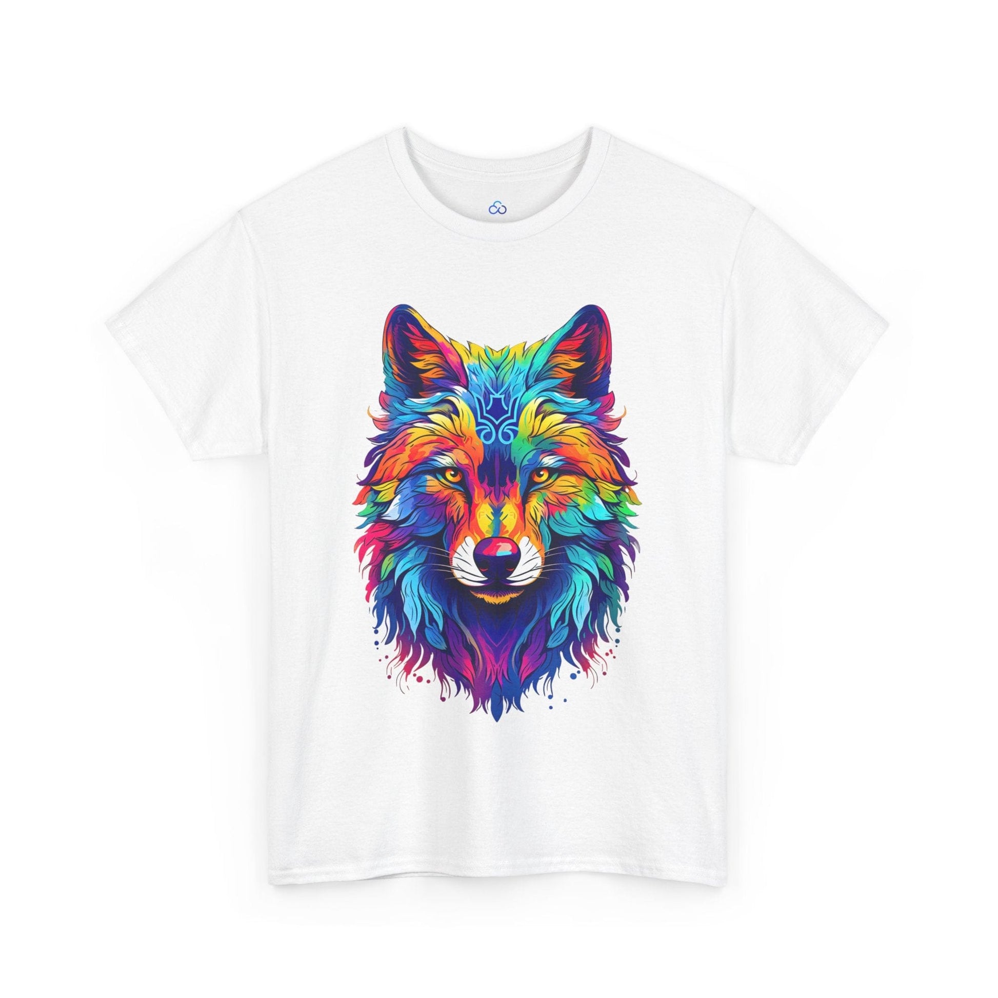 Printify T-Shirt Spectral Wolf Classic Tshirt