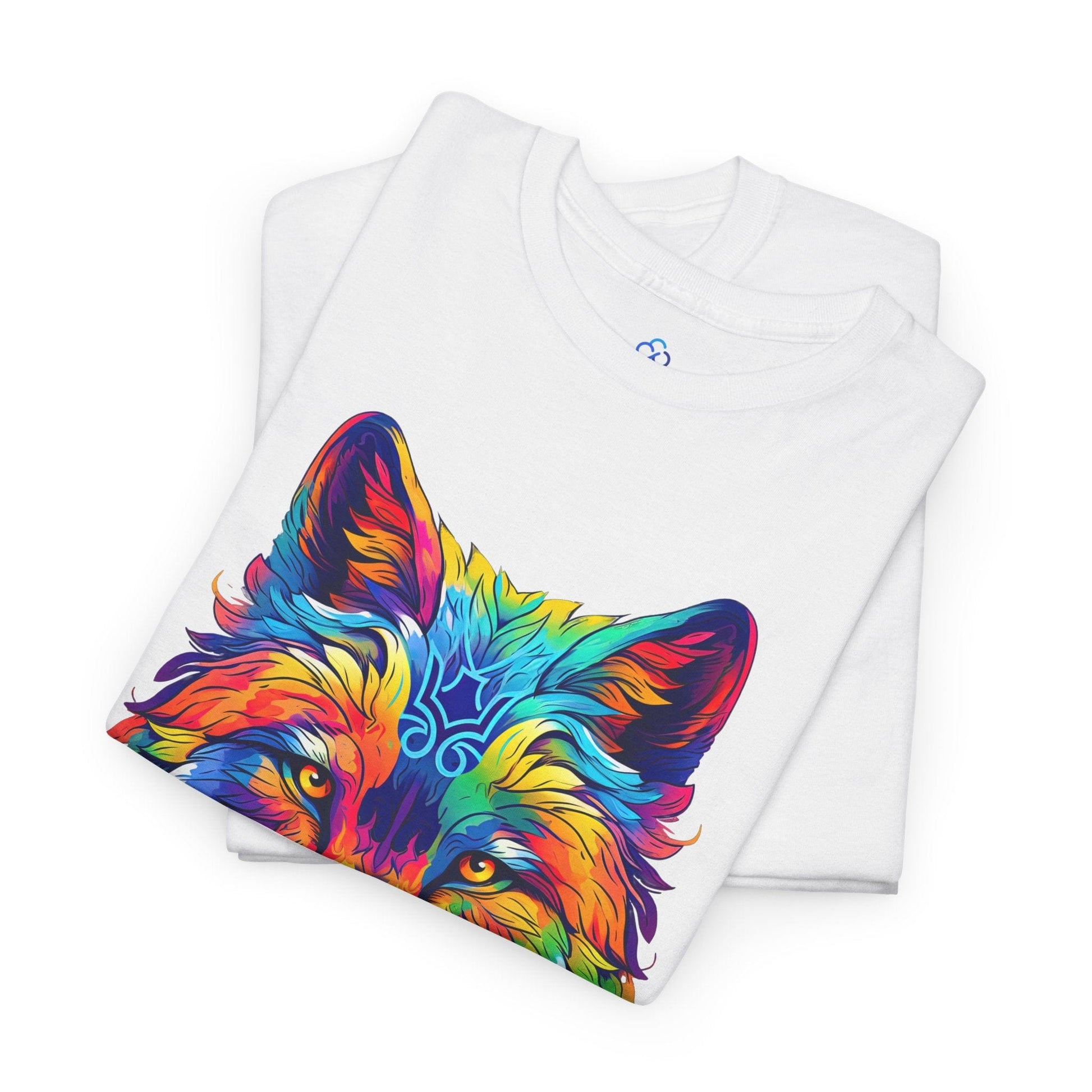 Printify T-Shirt Spectral Wolf Classic Tshirt