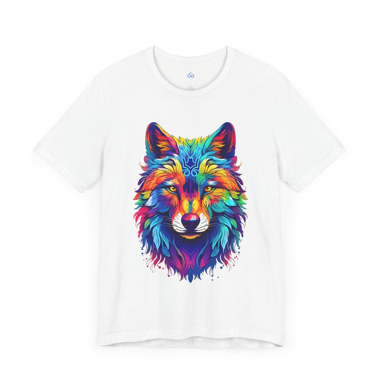 Printify T-Shirt Spectral Wolf Cloud Tshirt