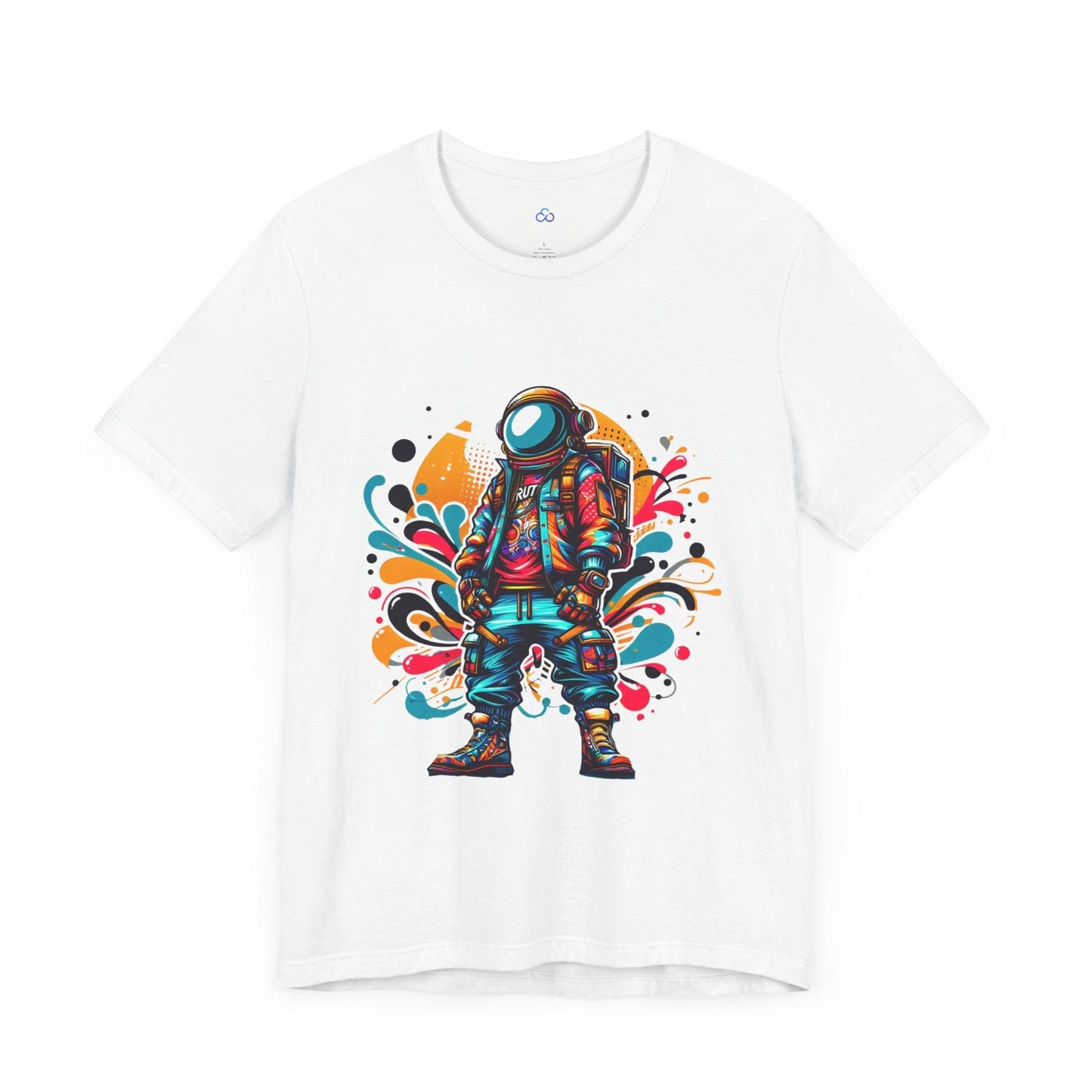 Printify T-Shirt Streetwear Astronaut 2 Cloud Tshirt