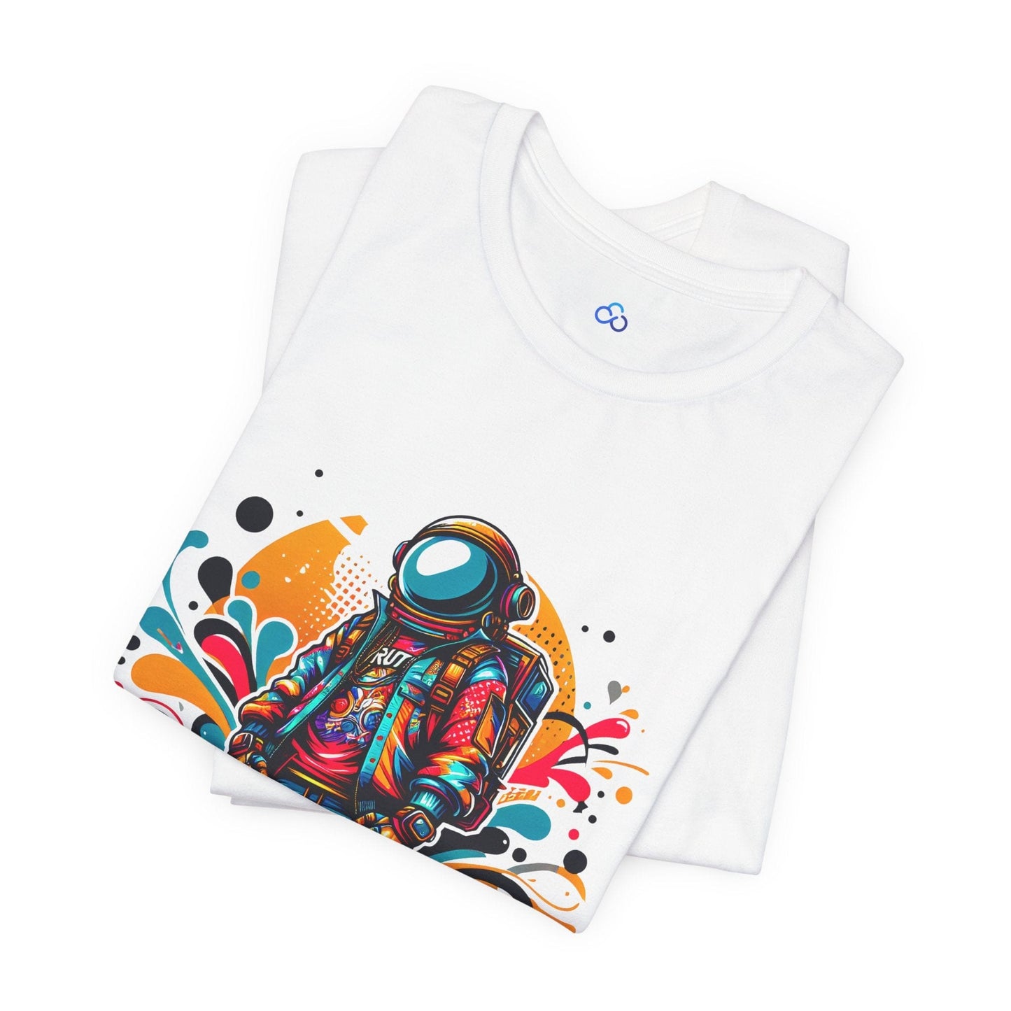 Printify T-Shirt Streetwear Astronaut 2 Cloud Tshirt