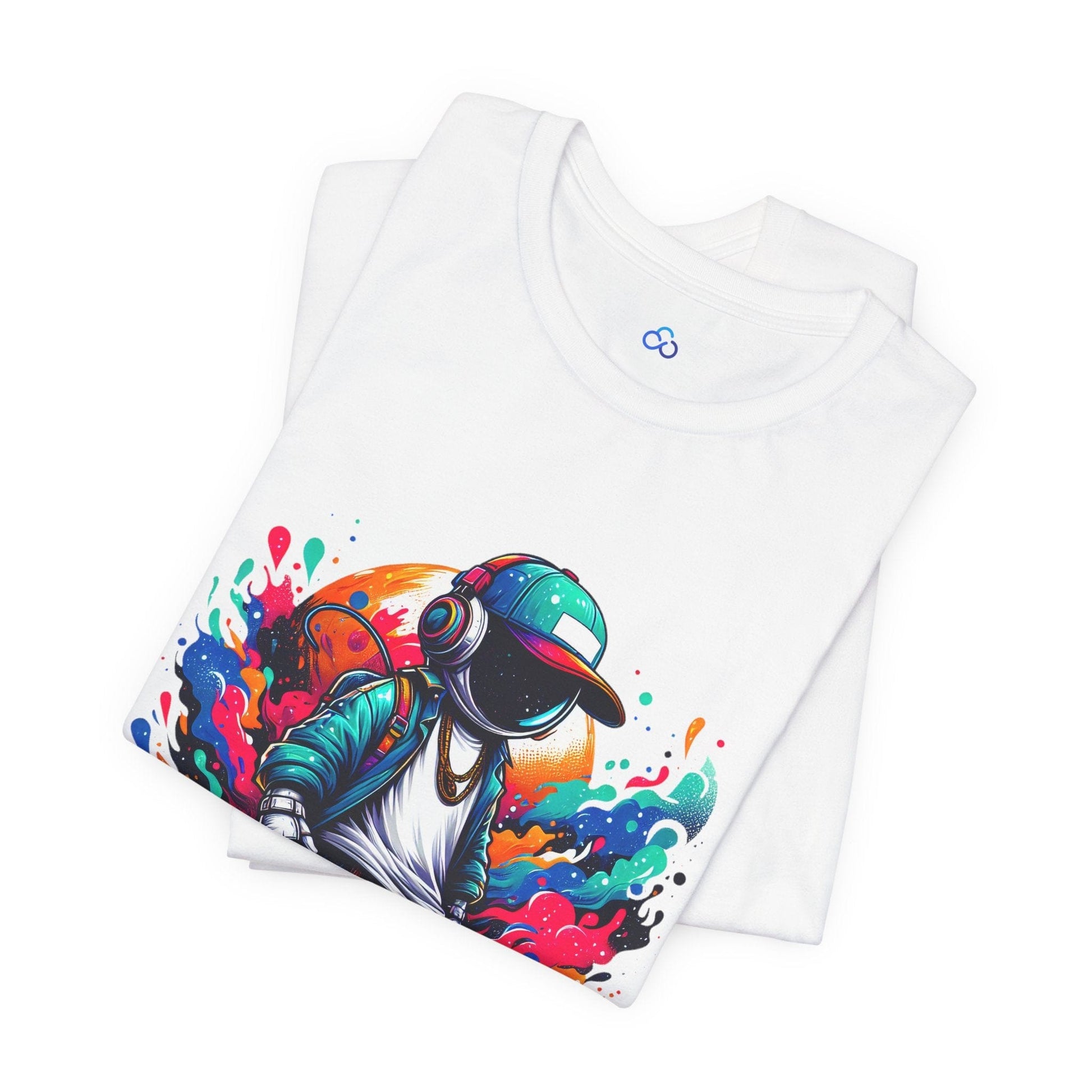 Printify T-Shirt Streetwear Astronaut Cloud Tshirt