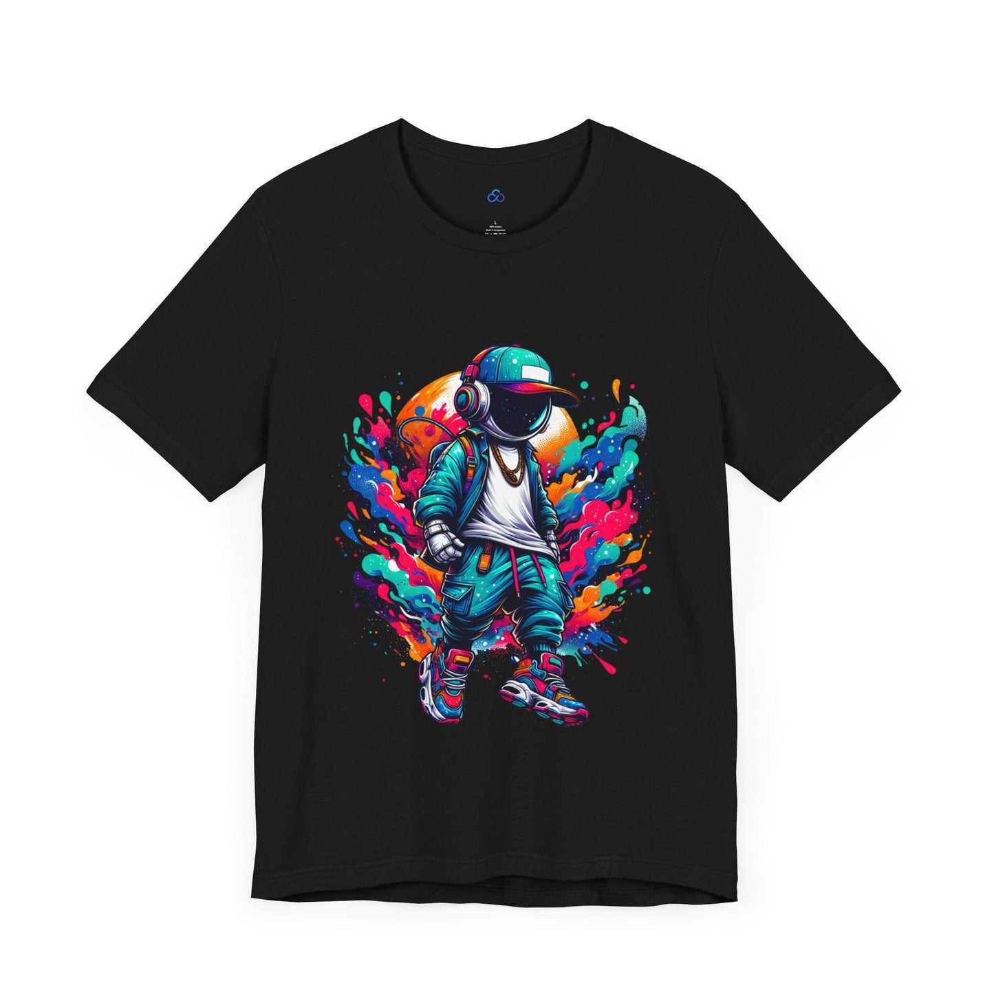 Printify T-Shirt Streetwear Astronaut Cloud Tshirt