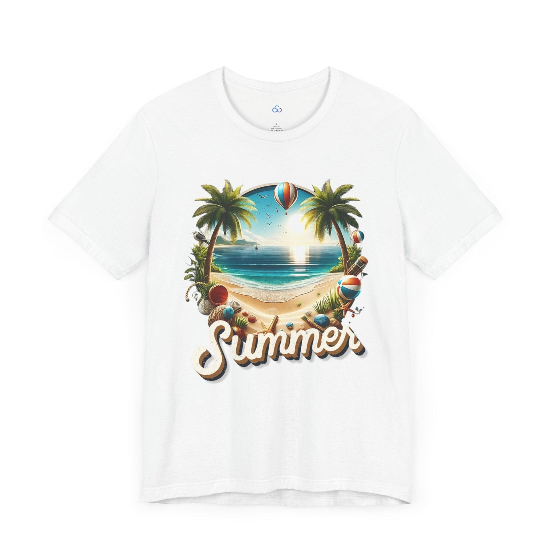 Printify T-Shirt Summer Cloud Tshirt