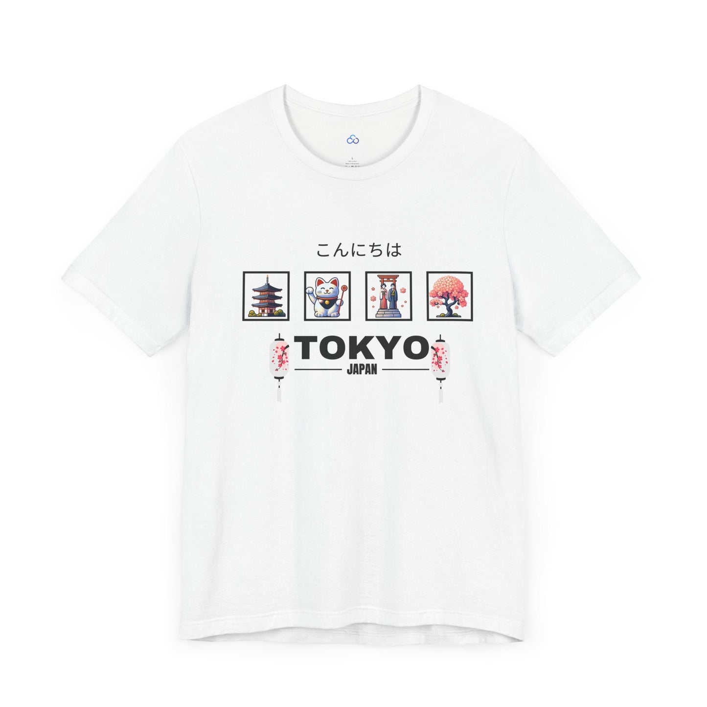 Printify T-Shirt Tokyo Japan Cloud Tshirt