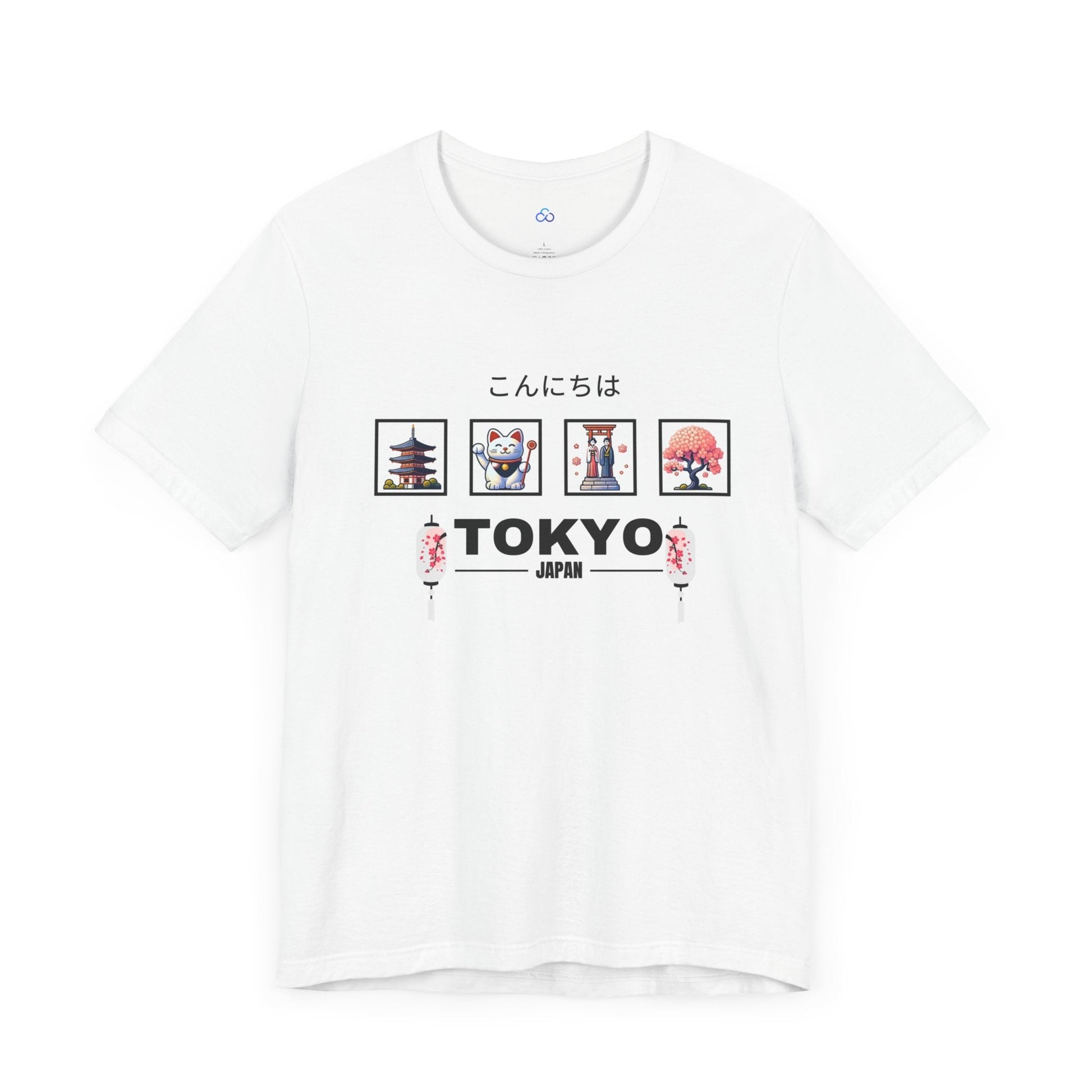 Printify T-Shirt Tokyo Japan Cloud Tshirt