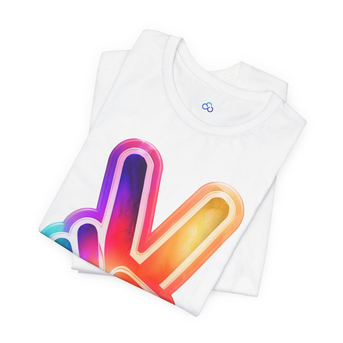 Printify T-Shirt Vibrant Victory Cloud Tshirt