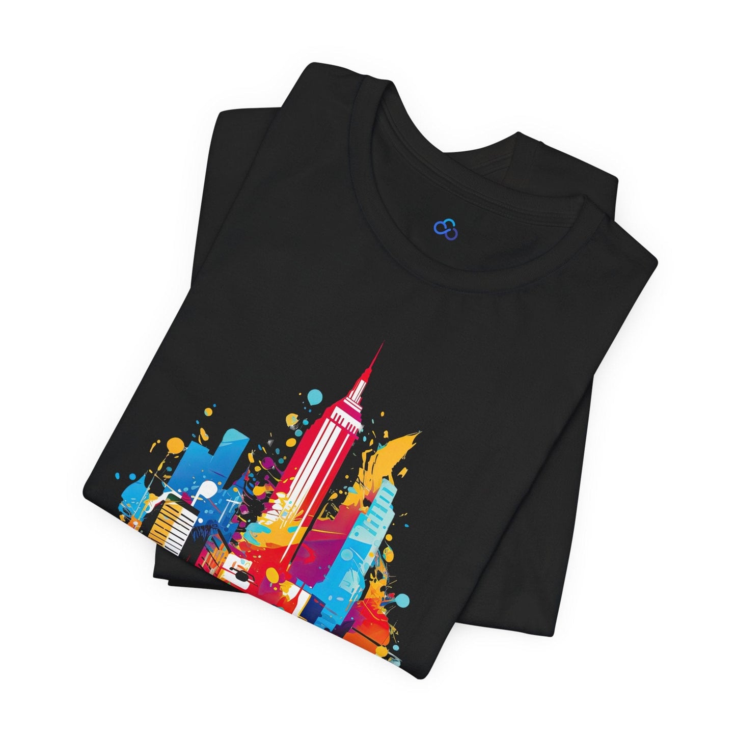 Printify T-Shirt Vivid City Vibe Cloud Tshirt