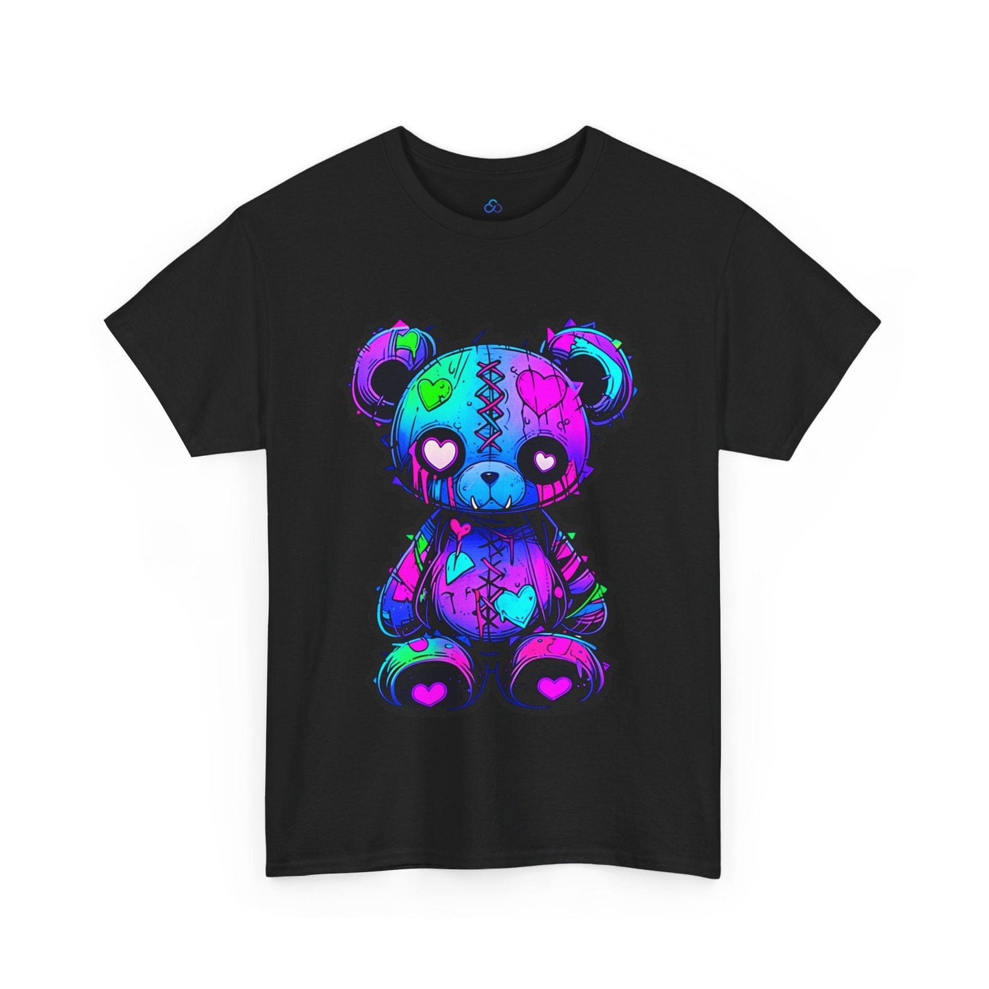 Printify T-Shirt Voodoo Teddy Bear Classic Tshirt