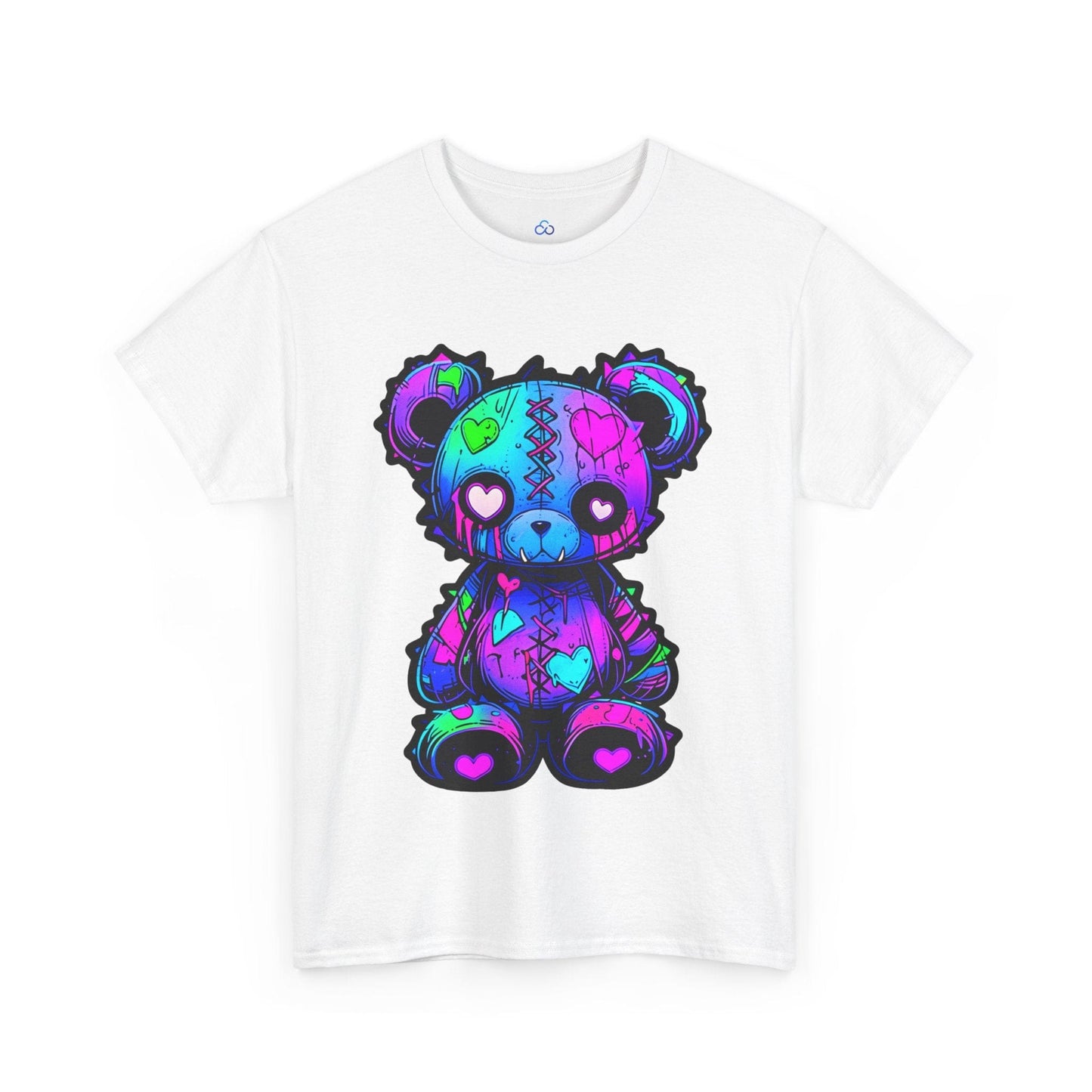 Printify T-Shirt Voodoo Teddy Bear Classic Tshirt