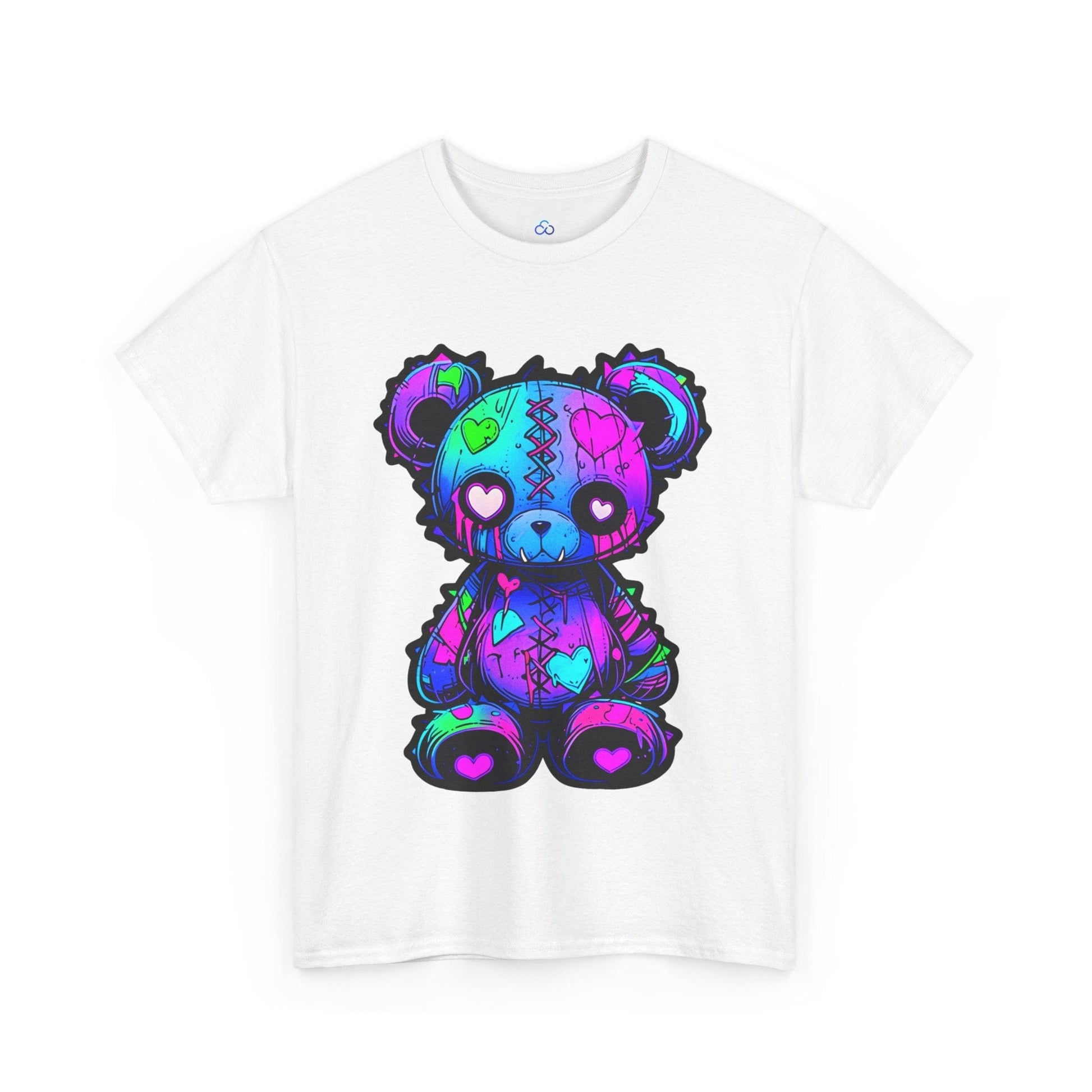 Printify T-Shirt Voodoo Teddy Bear Classic Tshirt