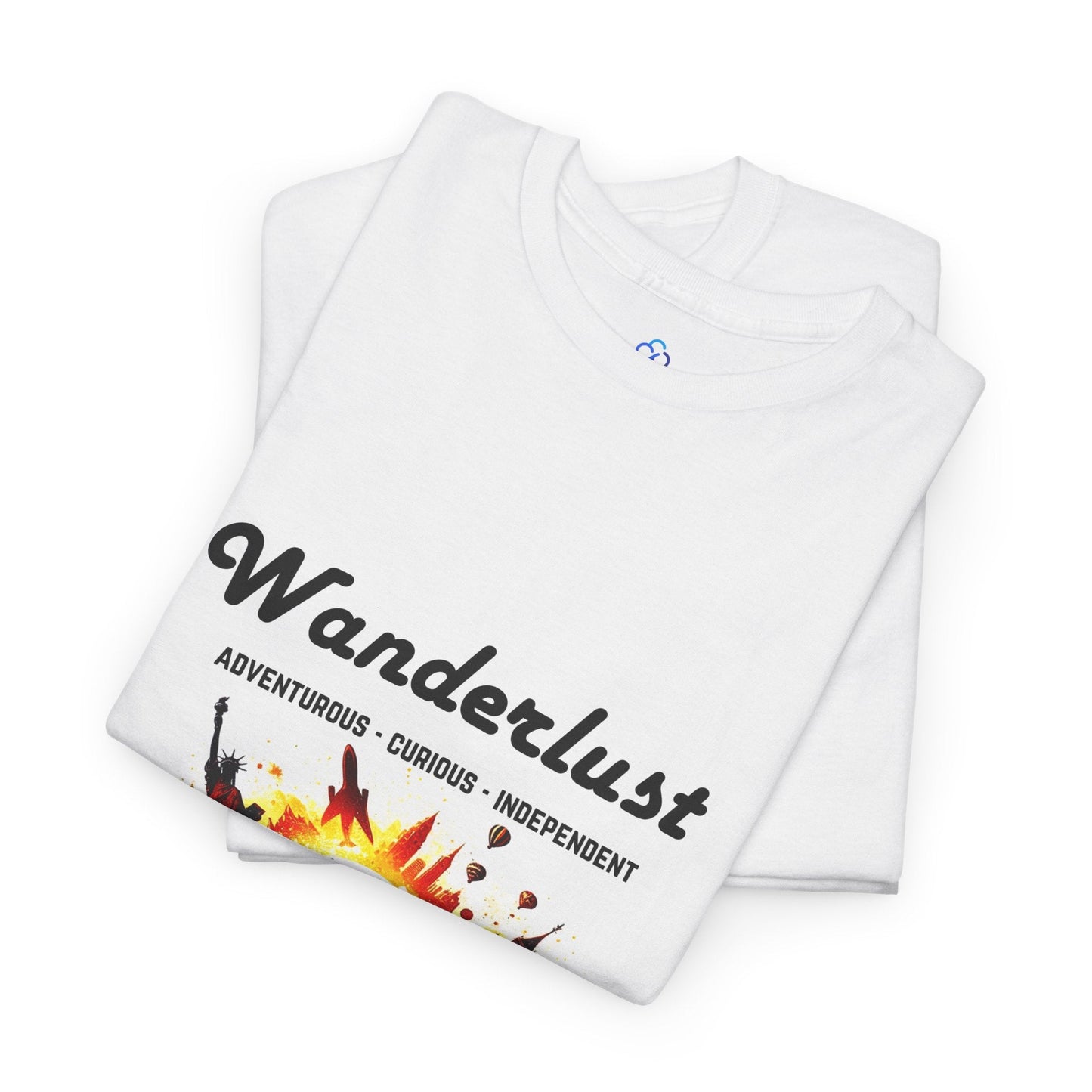 Printify T-Shirt Wanderlust Chronicles Classic Tshirt