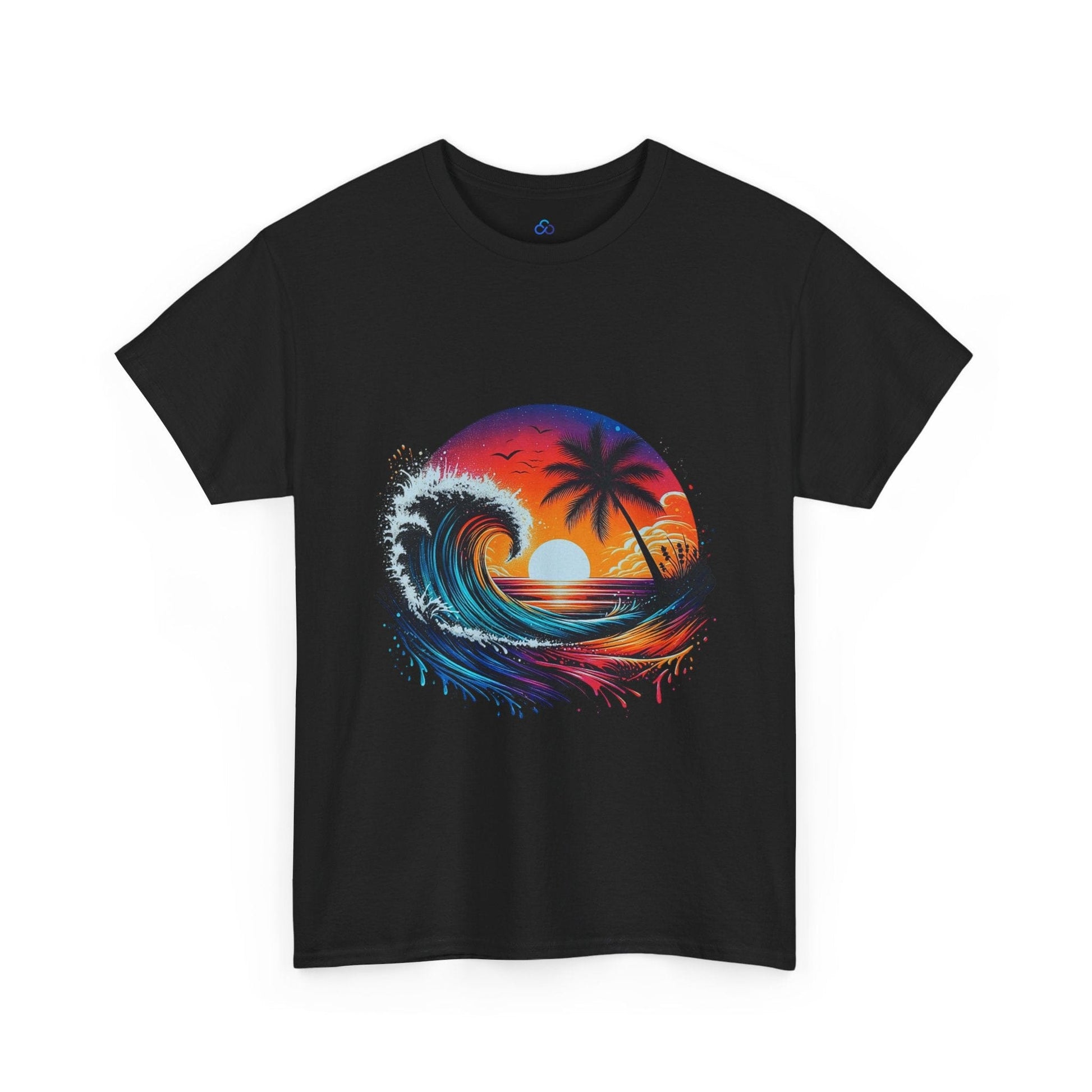 Printify T-Shirt Wave Classic Tshirt