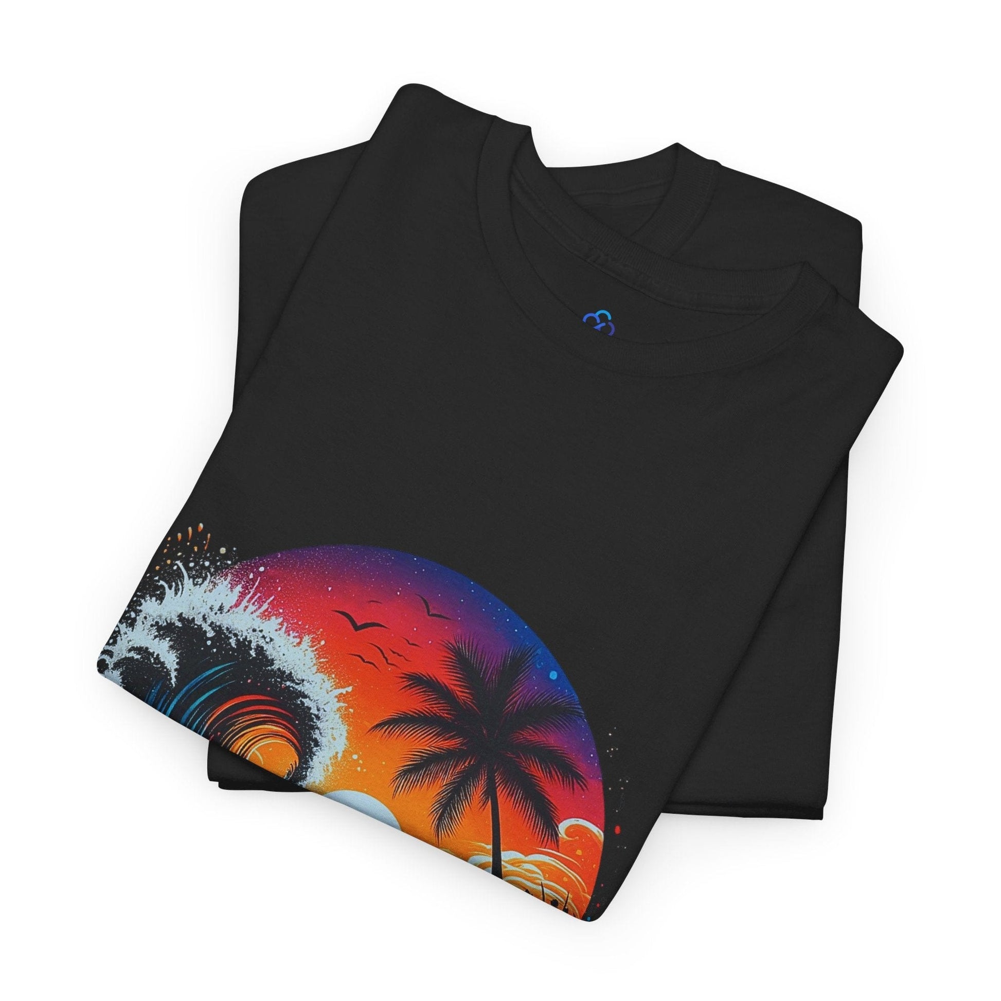 Printify T-Shirt Wave Classic Tshirt