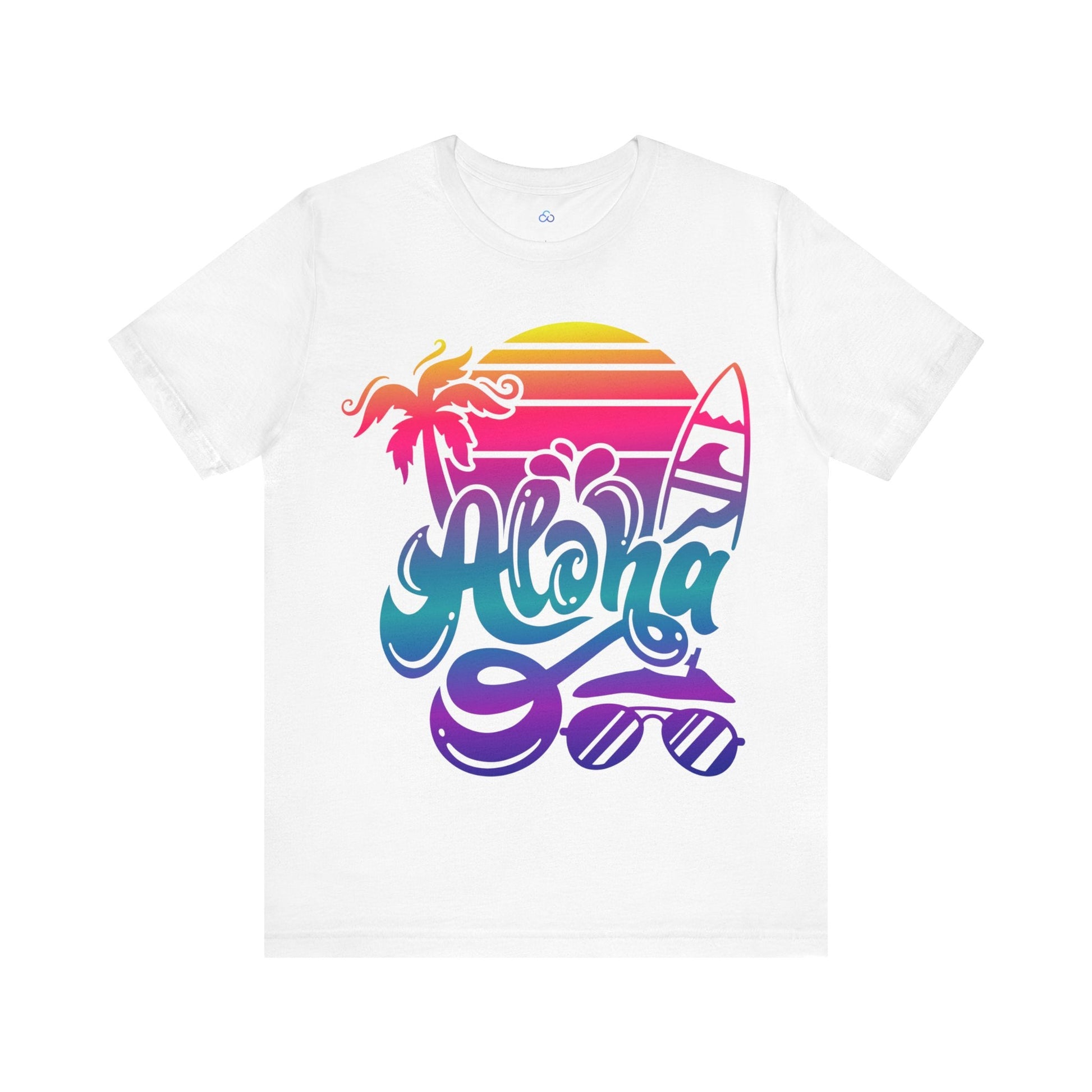 Printify T-Shirt White / S Aloha Cloud Tshirt