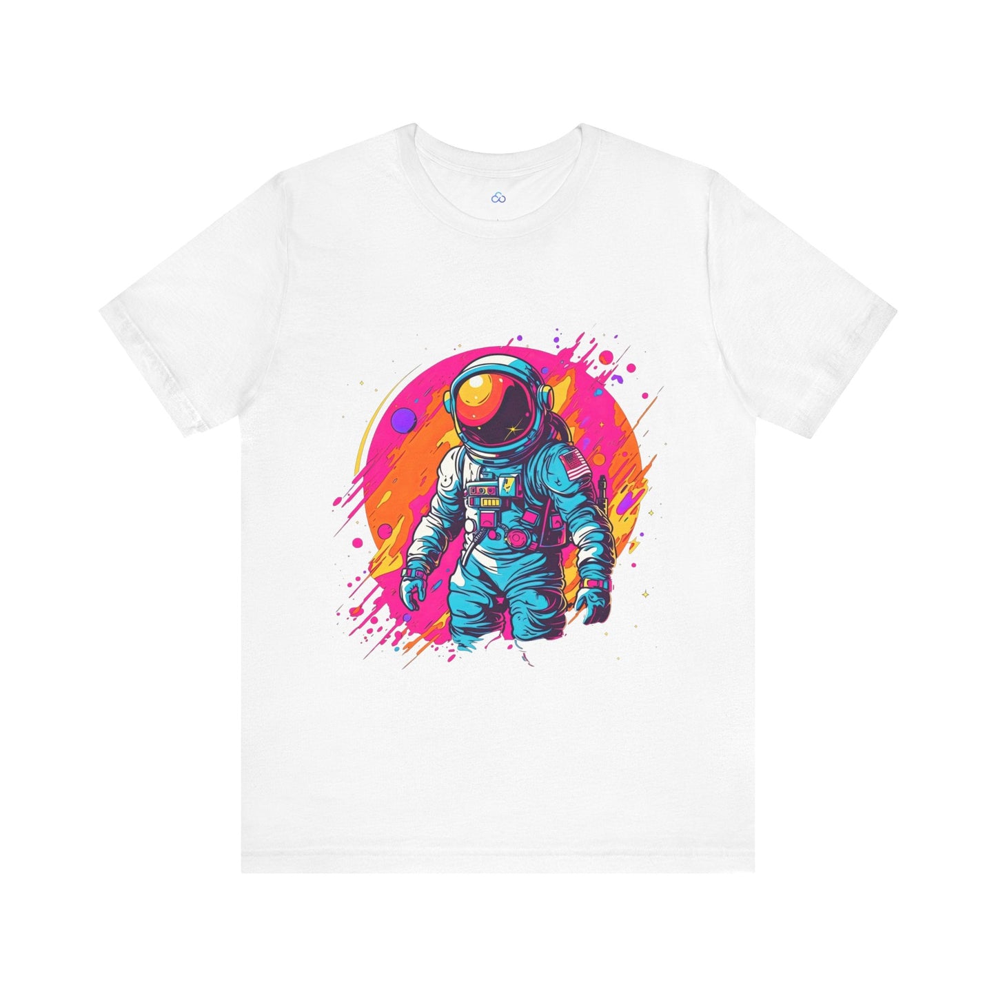 Printify T-Shirt White / S Astral Explorer Cloud Tshirt