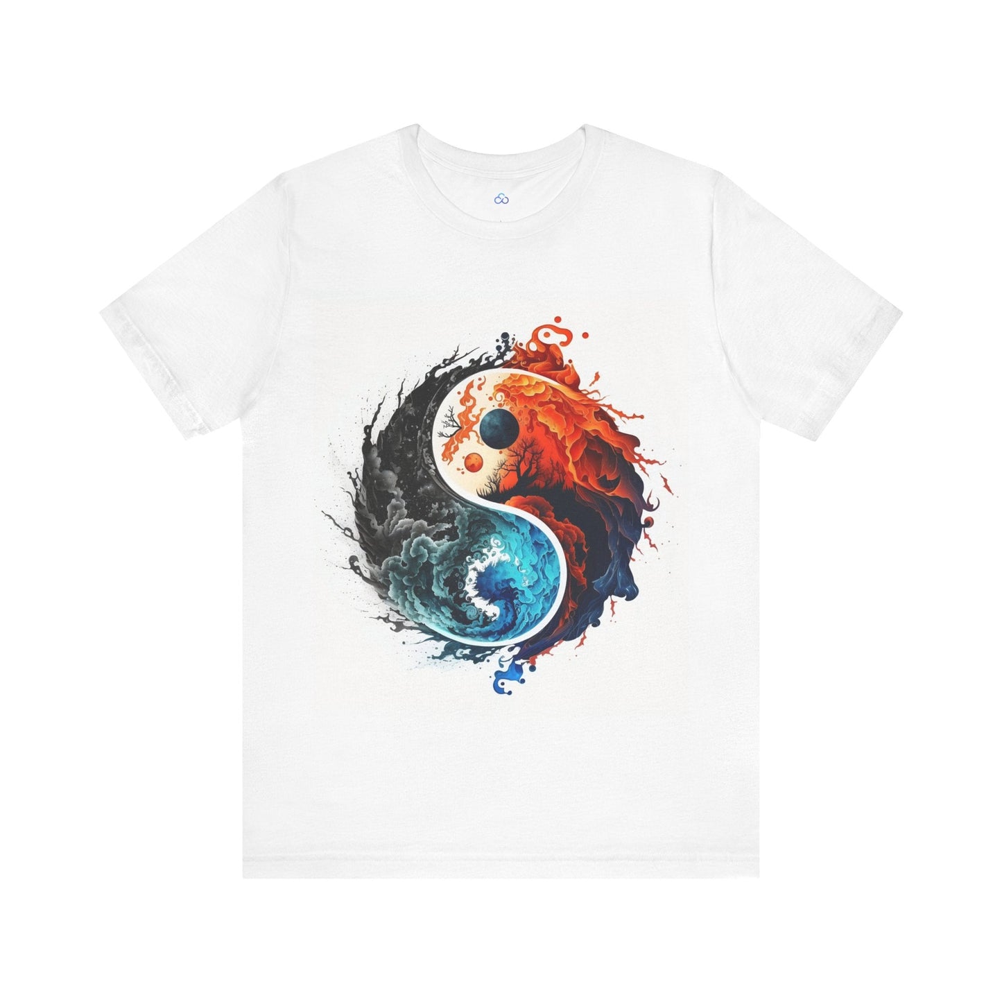 Printify T-Shirt White / S Cosmic Balance Cloud Tshirt