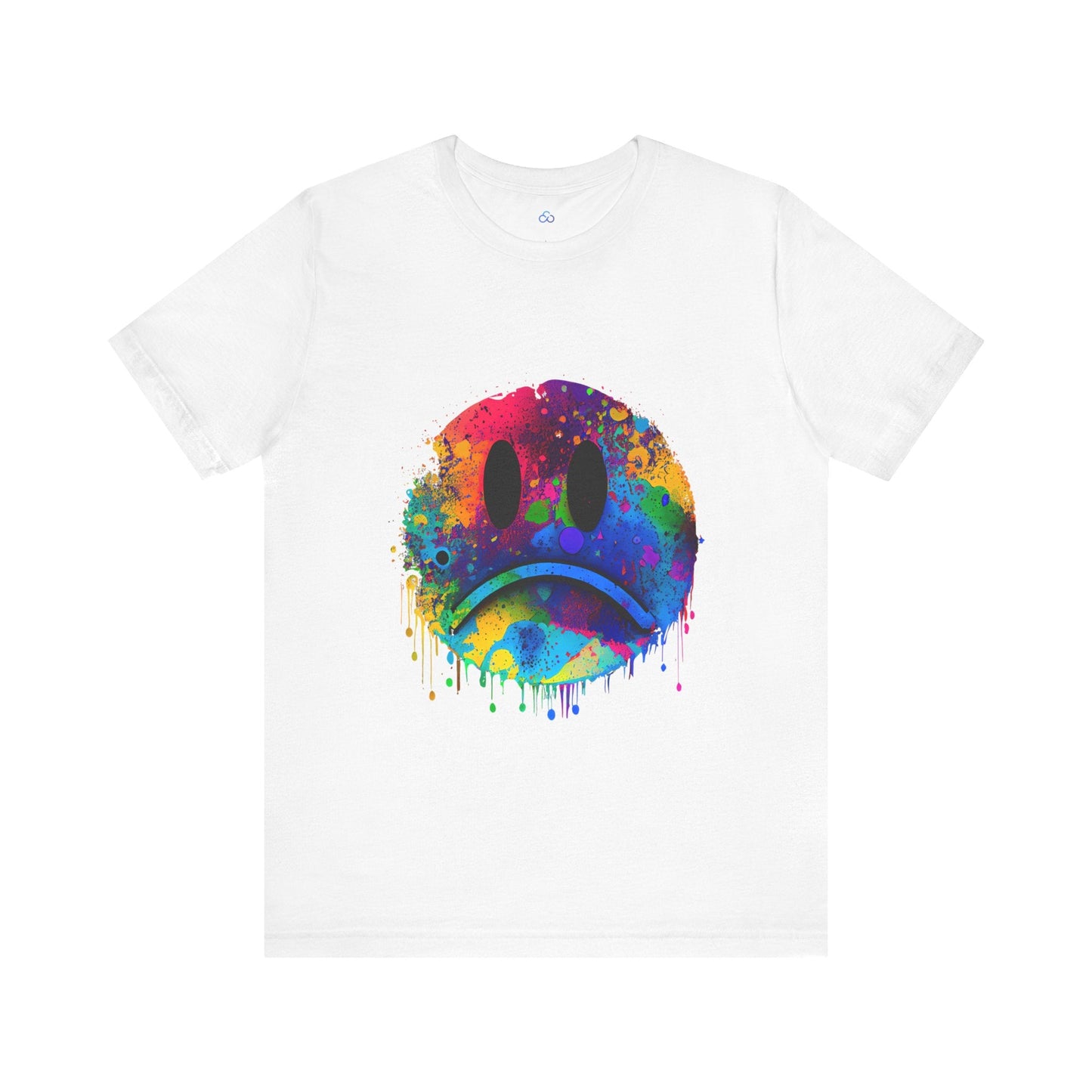 Printify T-Shirt White / S Dripping Dismay Cloud Tshirt