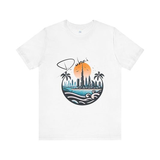 Printify T-Shirt White / S Dubai Cloud Tshirt