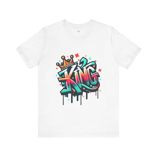 Printify T-Shirt White / S King Cloud Tshirt