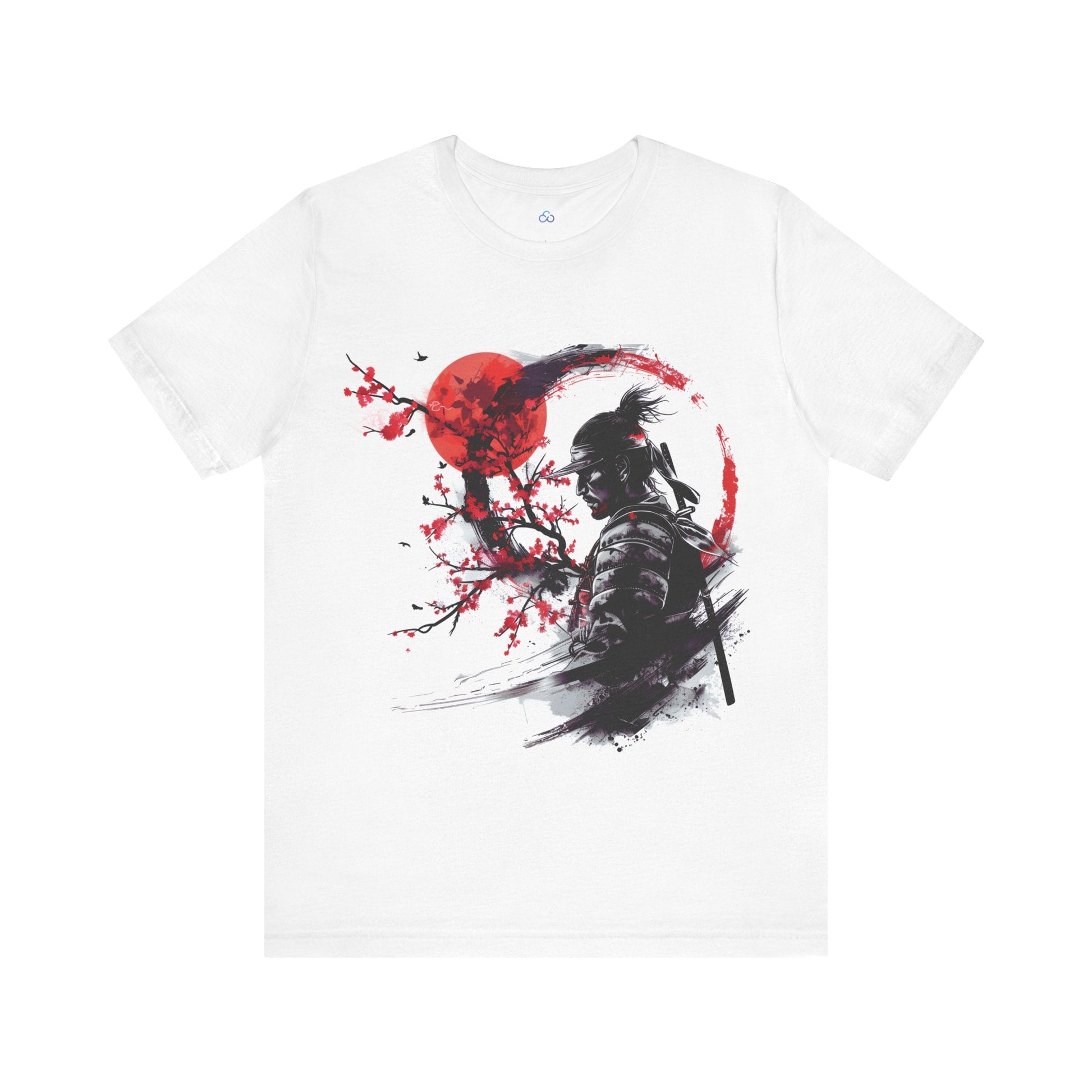 Printify T-Shirt White / S Samurai Pride Cloud Tshirt