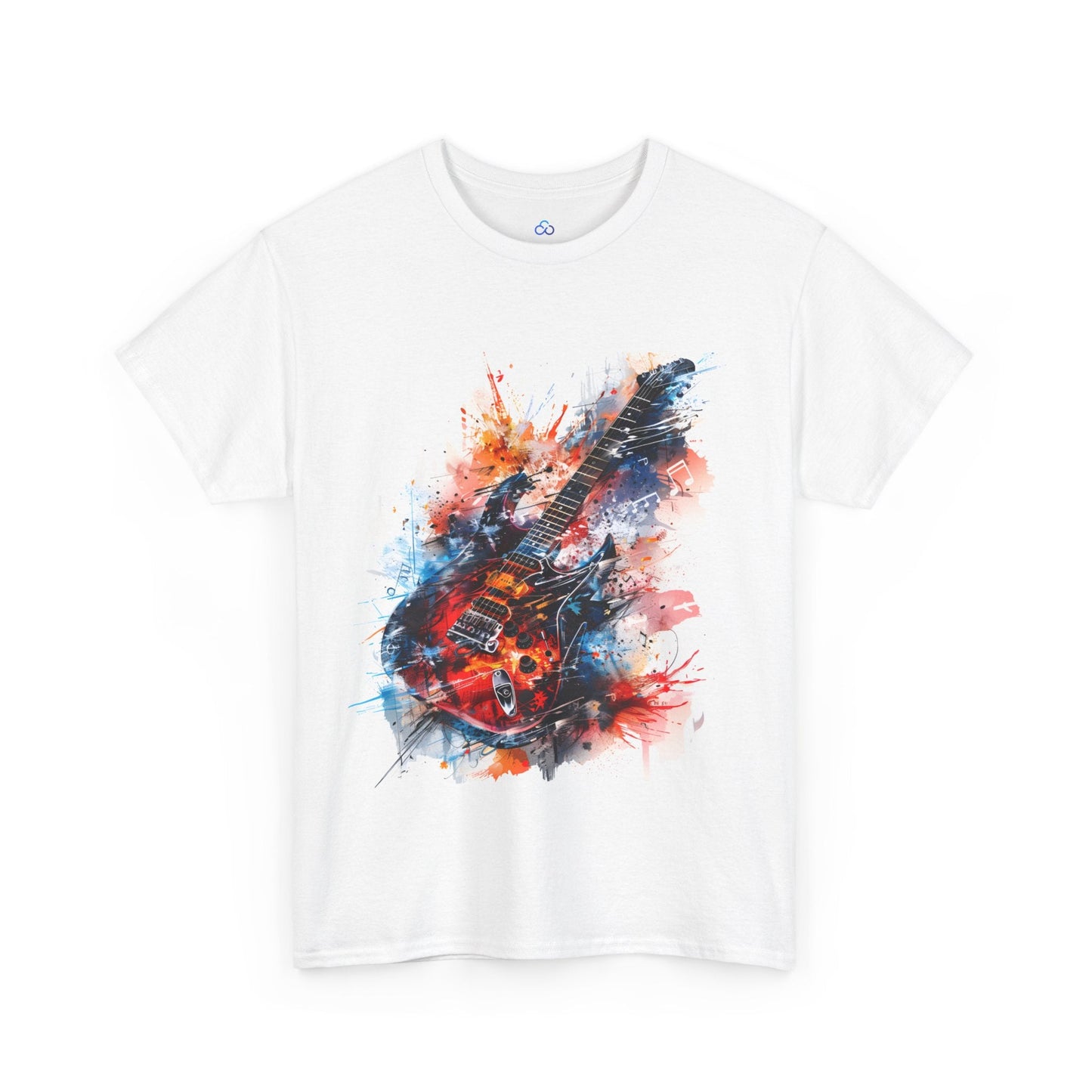 Printify T-Shirt White / S Soundwave Splash Classic Tshirt