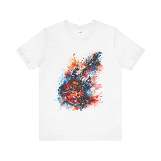 Printify T-Shirt White / S Soundwave Splash Cloud Tshirt