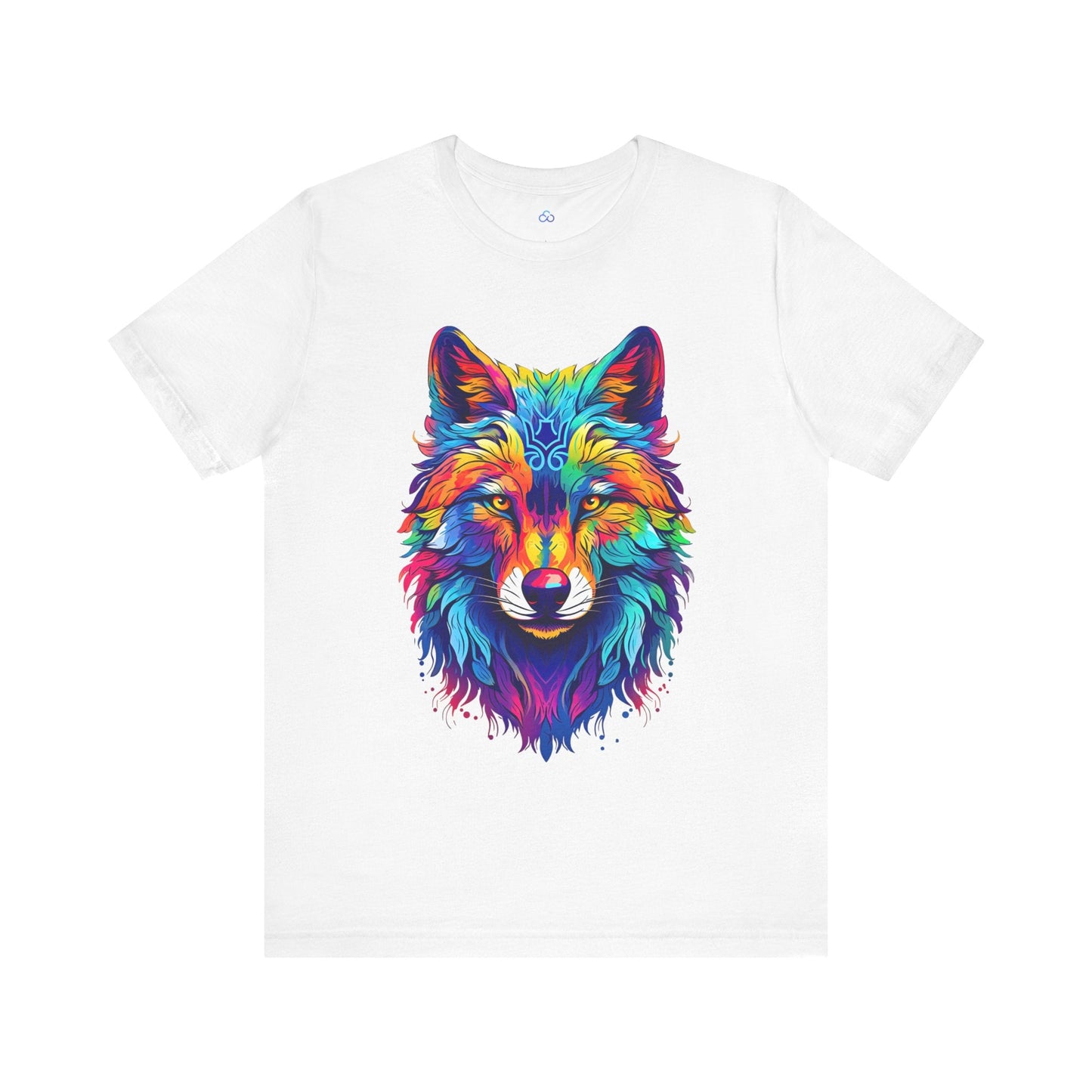 Printify T-Shirt White / S Spectral Wolf Cloud Tshirt