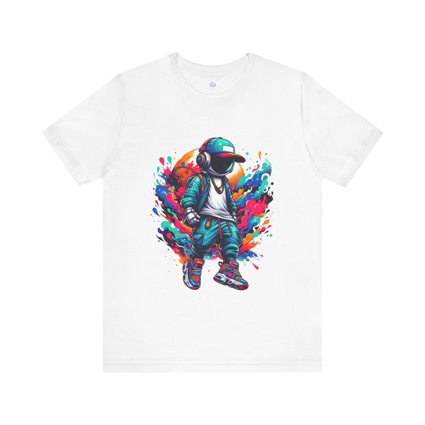 Printify T-Shirt White / S Streetwear Astronaut Cloud Tshirt