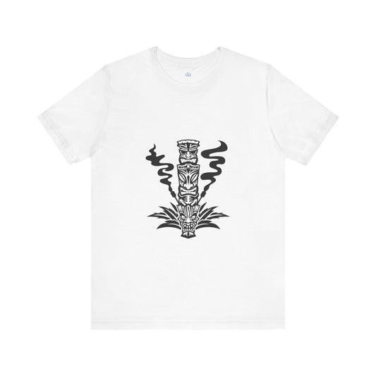 Printify T-Shirt White / S Summer Tiki Cloud Tshirt