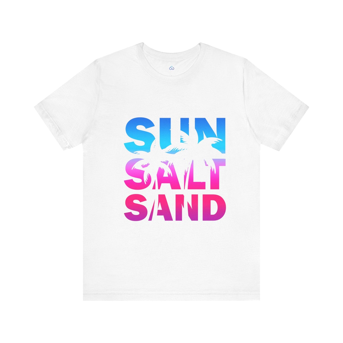 Printify T-Shirt White / S Sun Salt Sand Cloud Tshirt