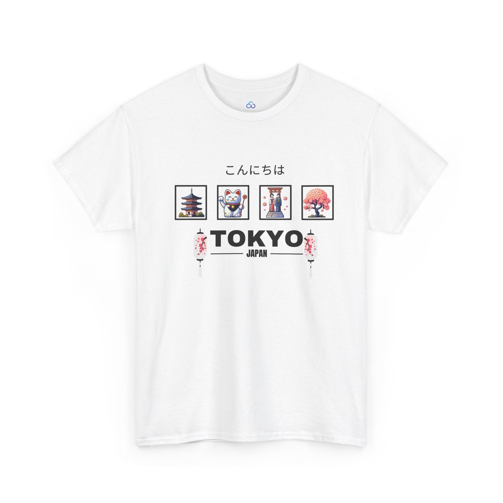 Printify T-Shirt White / S Tokyo Japan Classic Tshirt