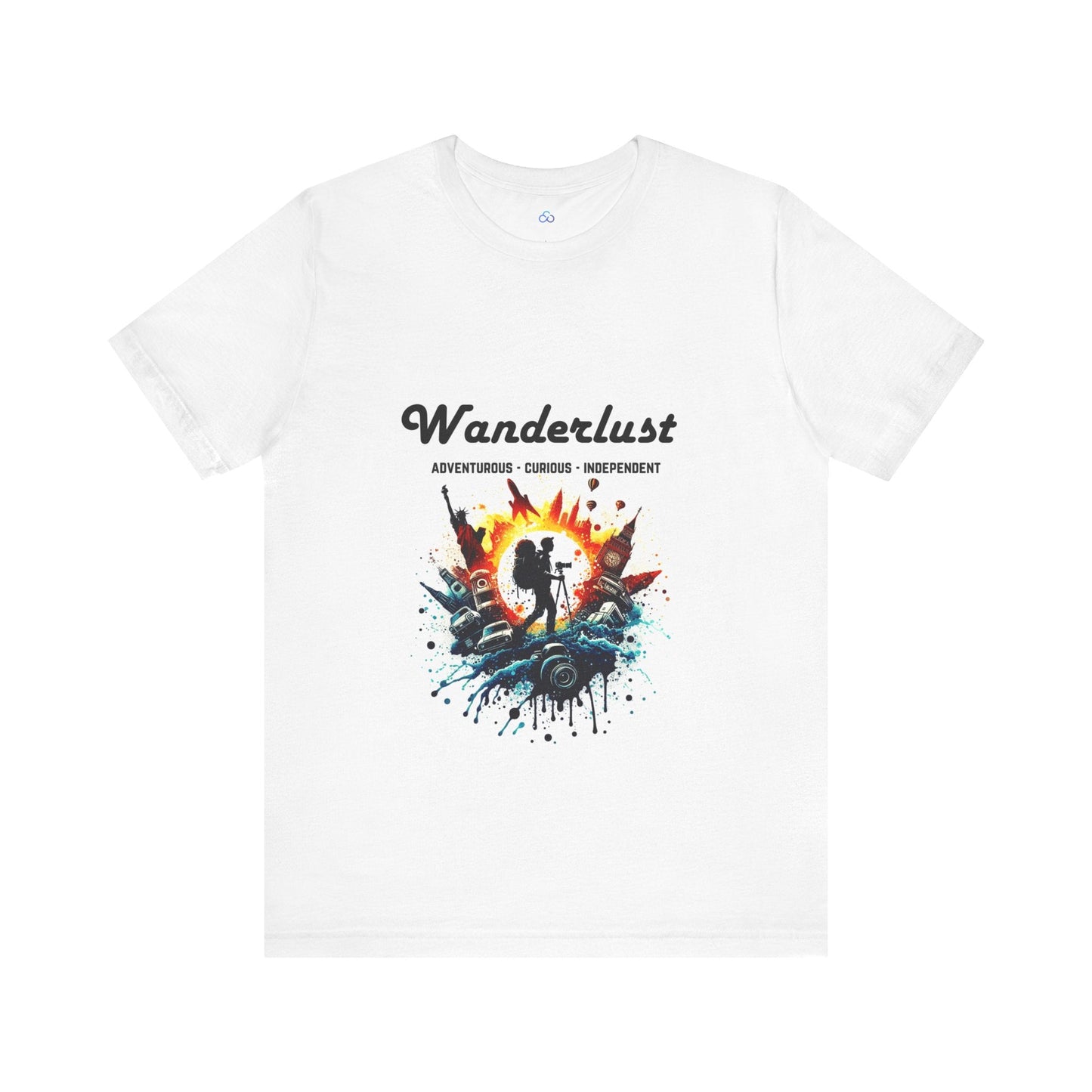 Printify T-Shirt White / S Wanderlust Chronicles Cloud Tshirt