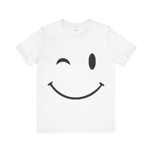 Printify T-Shirt White / S Winky Vibes Cloud Tshirt